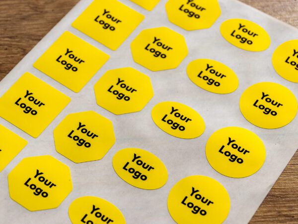 logo perosonalised stickers