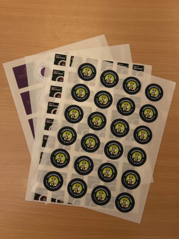 custom stickers for products
